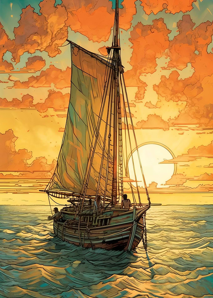 Sailing into the Sunset