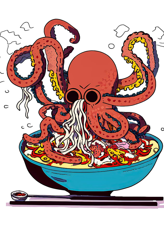 Octopus Ramen