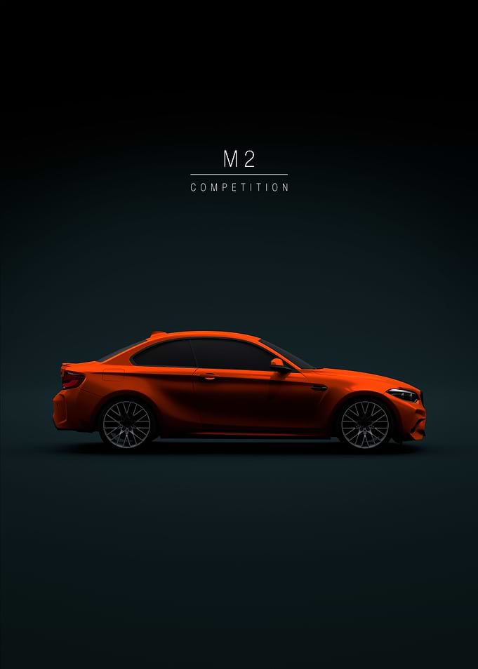 2019 BMW M2 Sunset Orange
