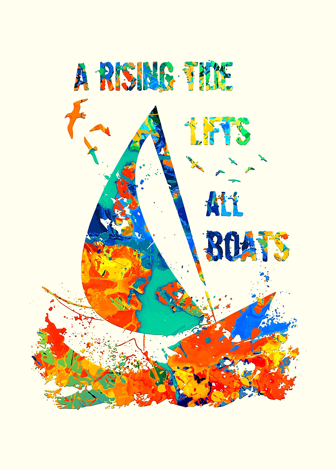 A rising tide lifts