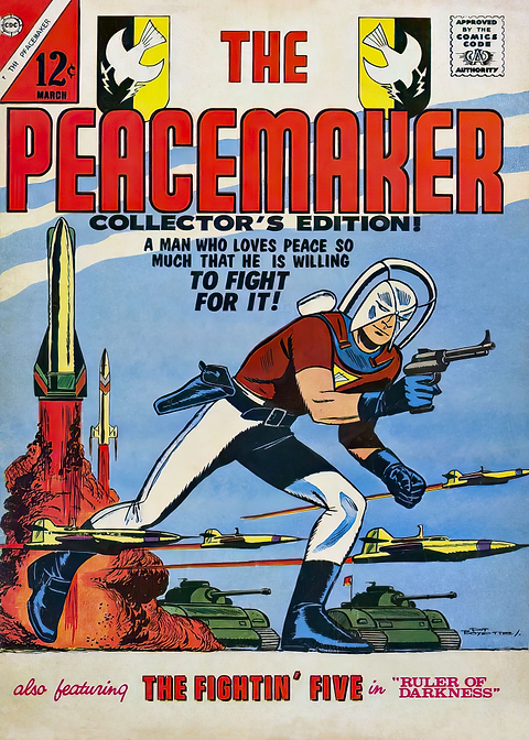 Vintage Comics Collection — golden age comic art on metal