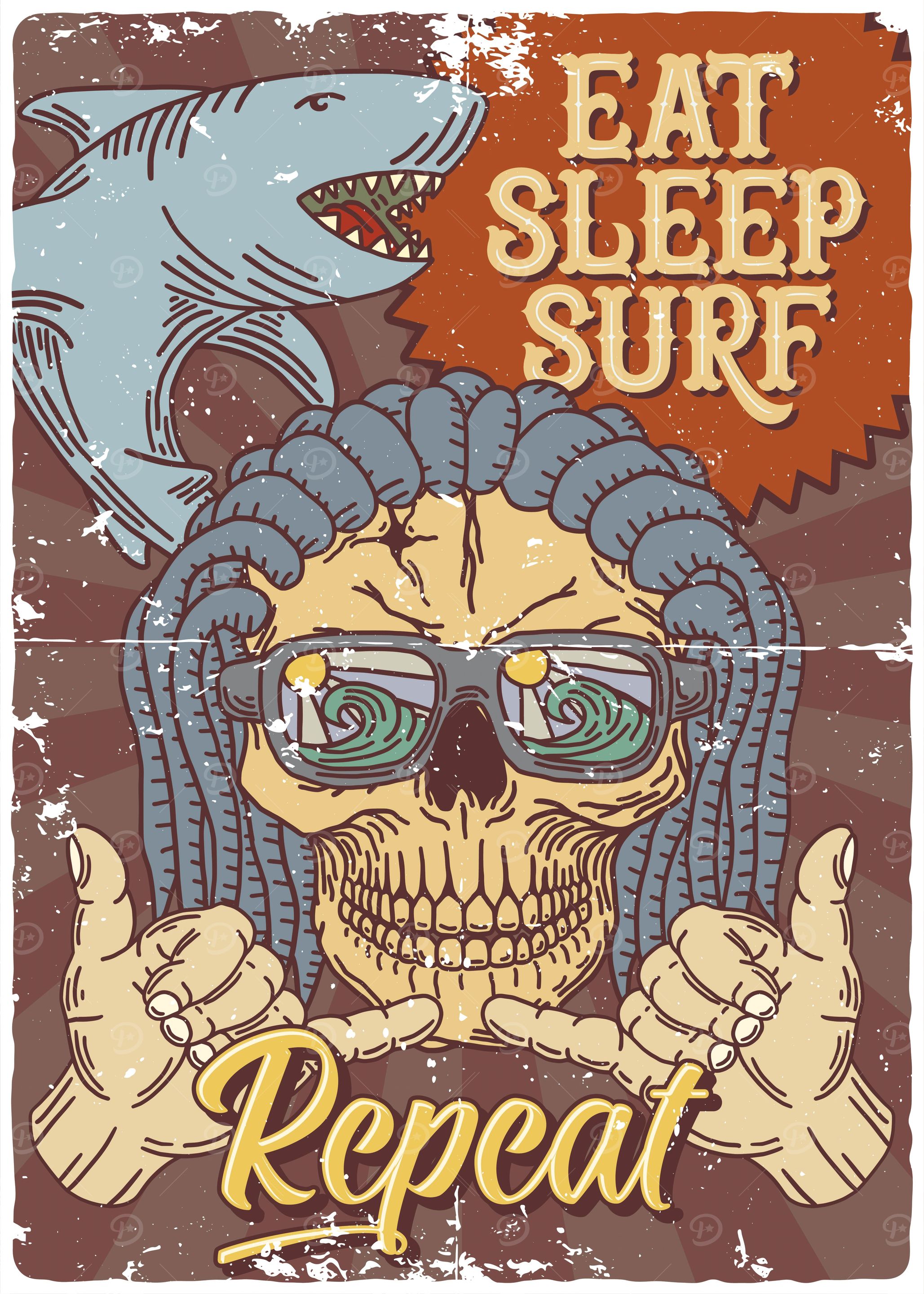 Eat Sleep Surf Repeat