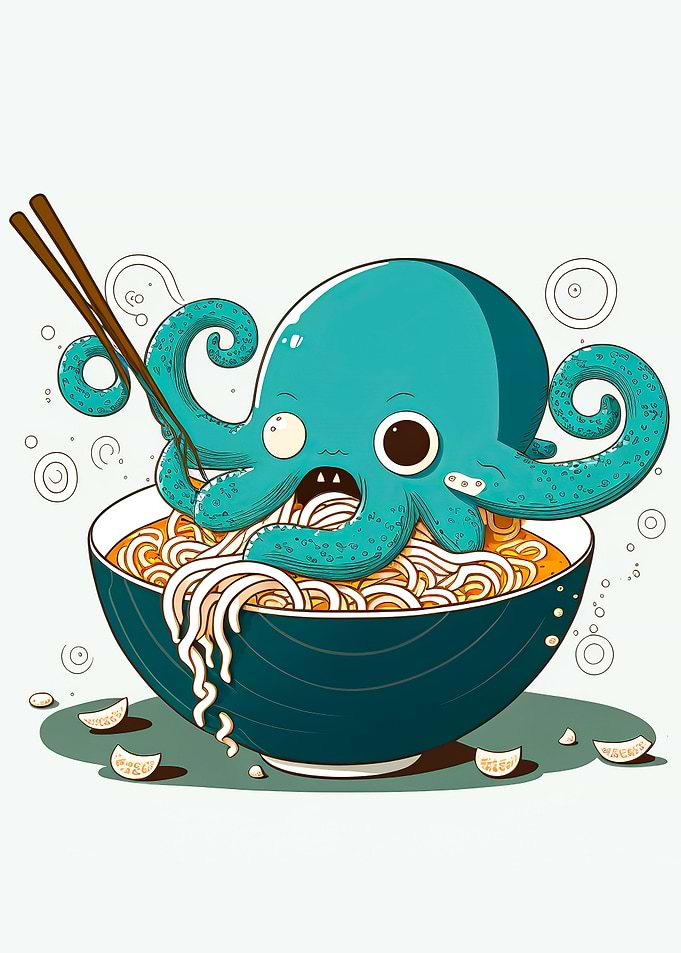 Octopus Ramen