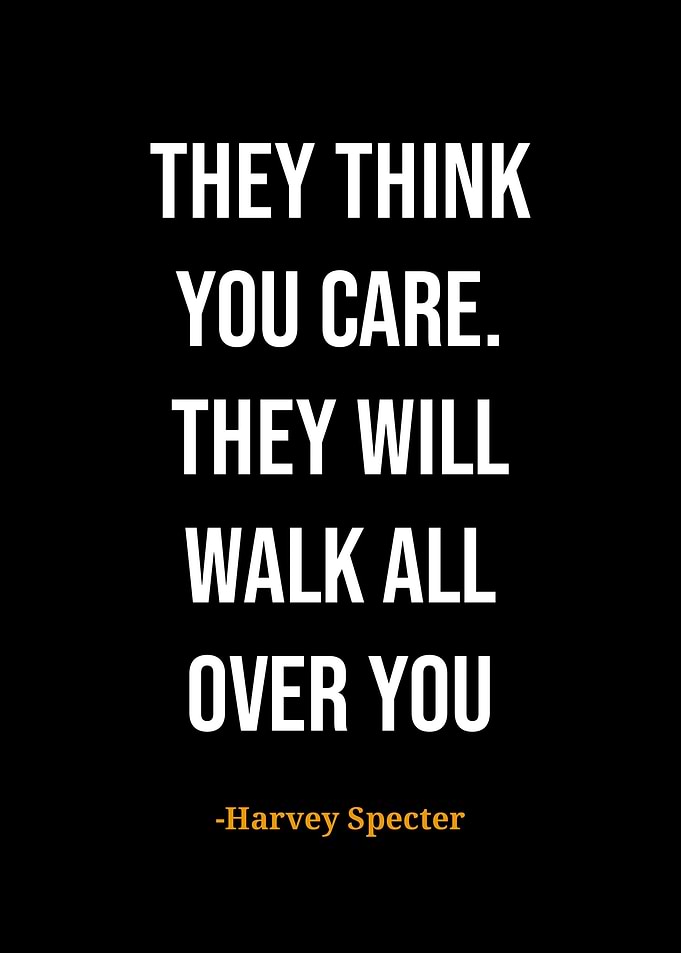 Harvey Specter quotes
