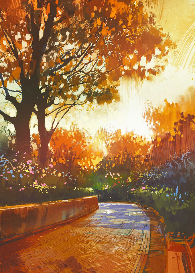 Walkway in the park