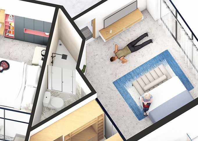 Isometric Blowup apartment