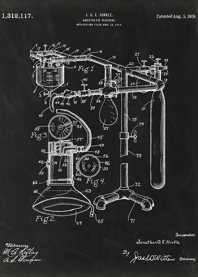 Anesthetic Machine patent