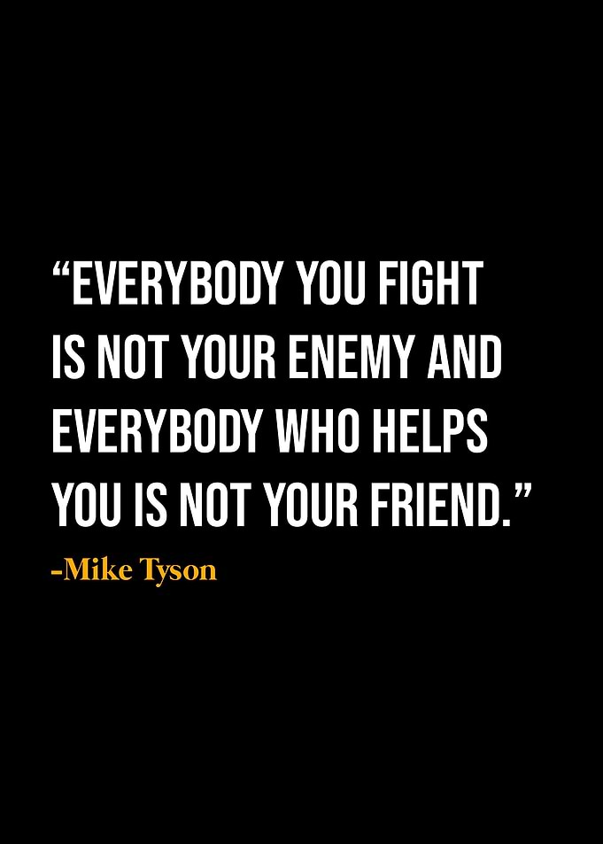 Mike Tyson Quote