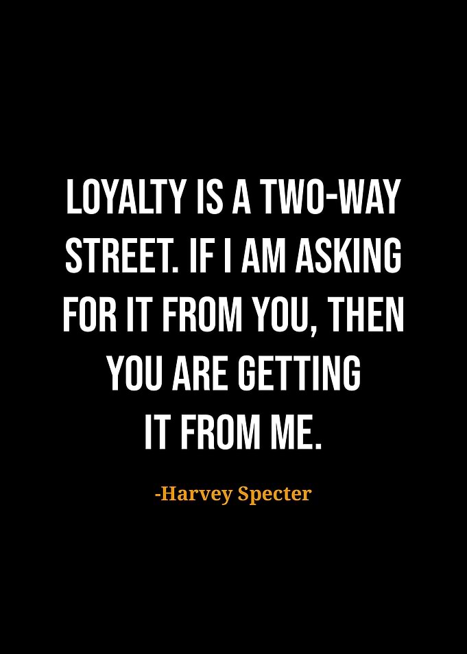 Harvey Specter quotes