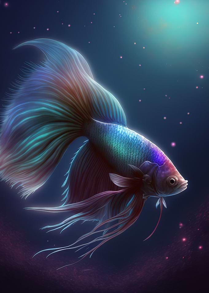 Cute Betta Fish