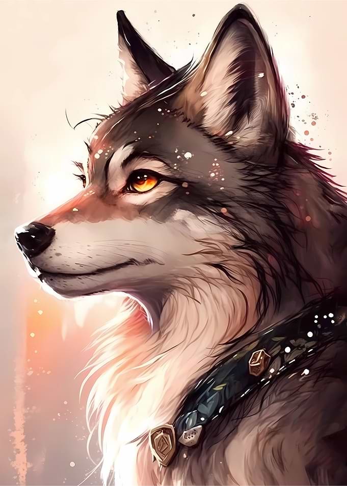 Wolf Playful
