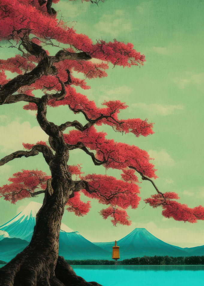 Japan Red Leaves Autumnal