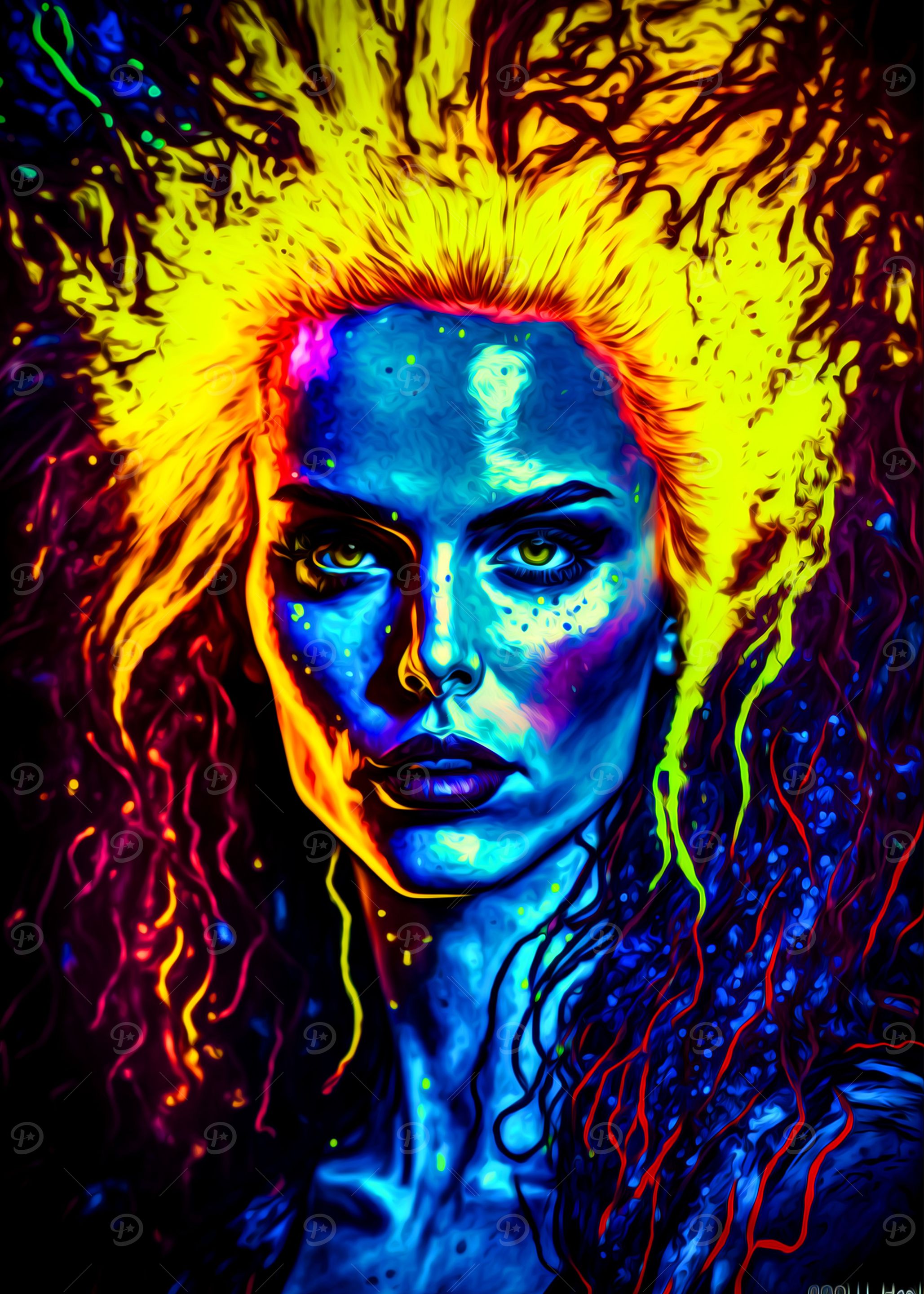 Woman Abstract