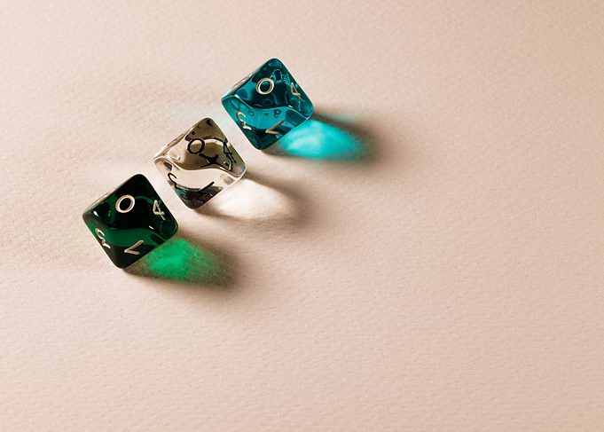 Dice for board game