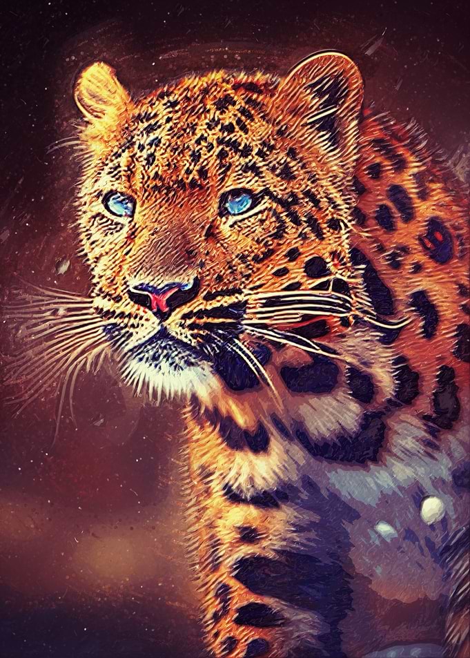 Cute Leopard 002