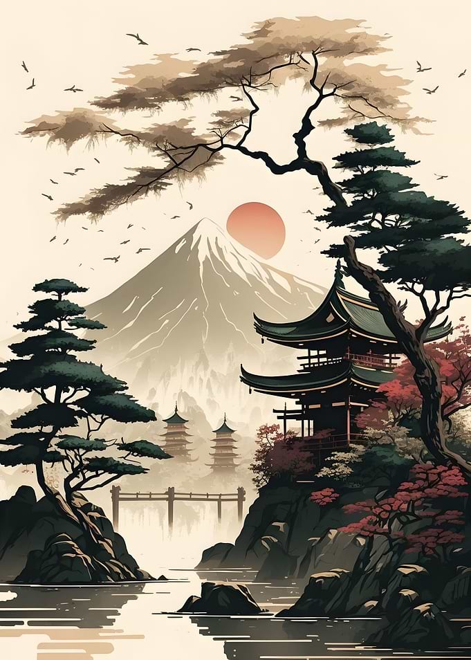 Minimalistic Landscape