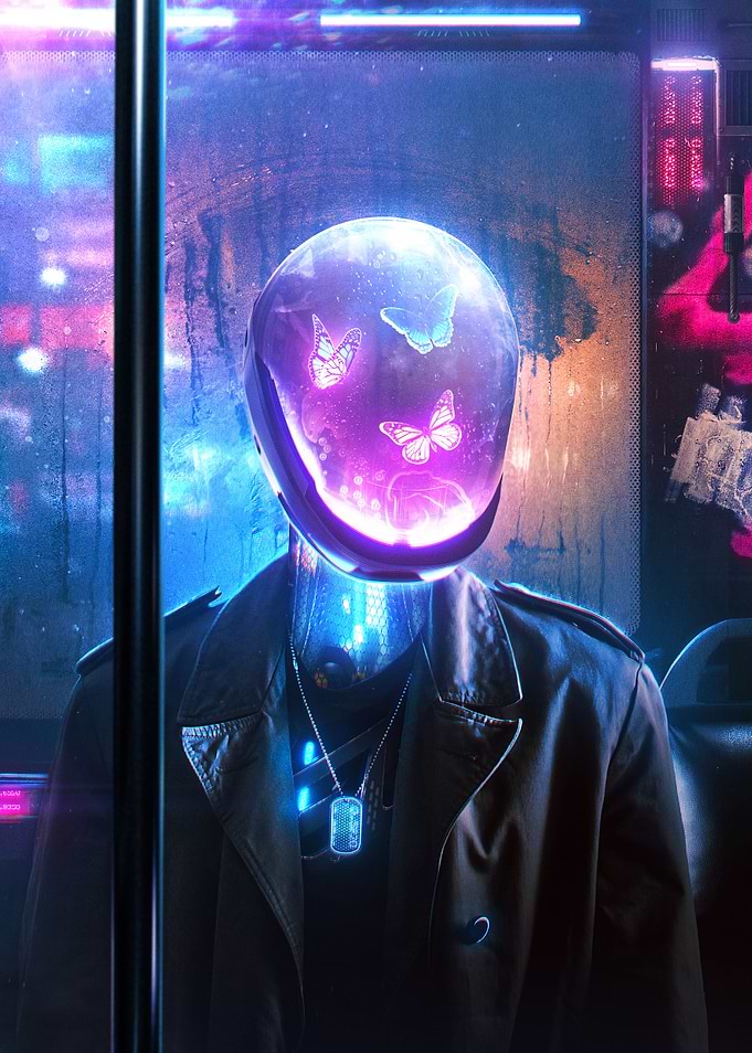 Cyberpunk Passenger 001