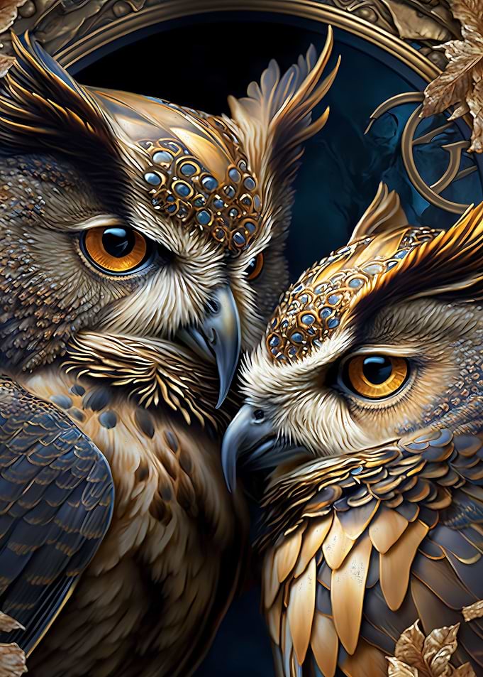 Eagle Owl Card