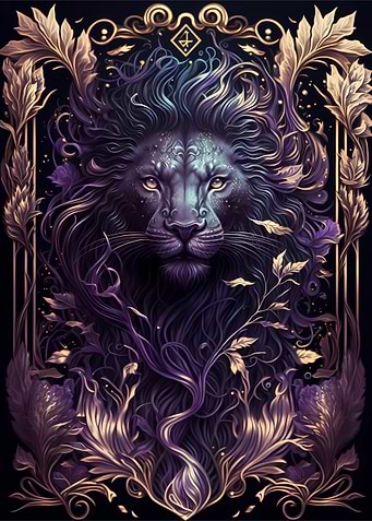 Lion Engaging