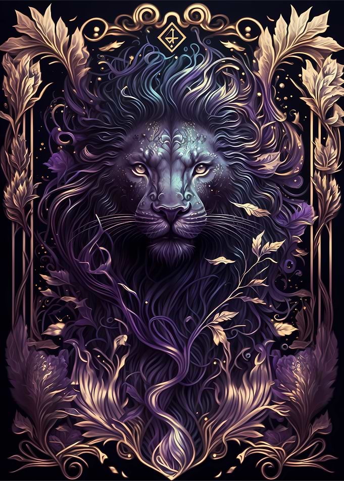 Lion Engaging