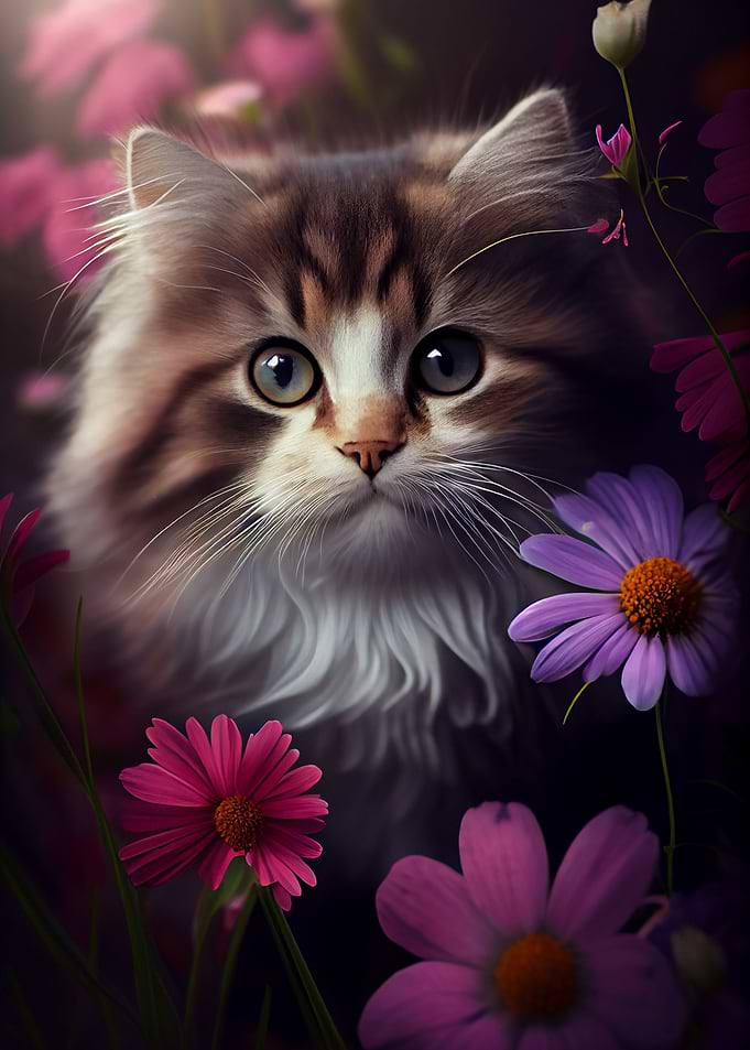 Cat Flower