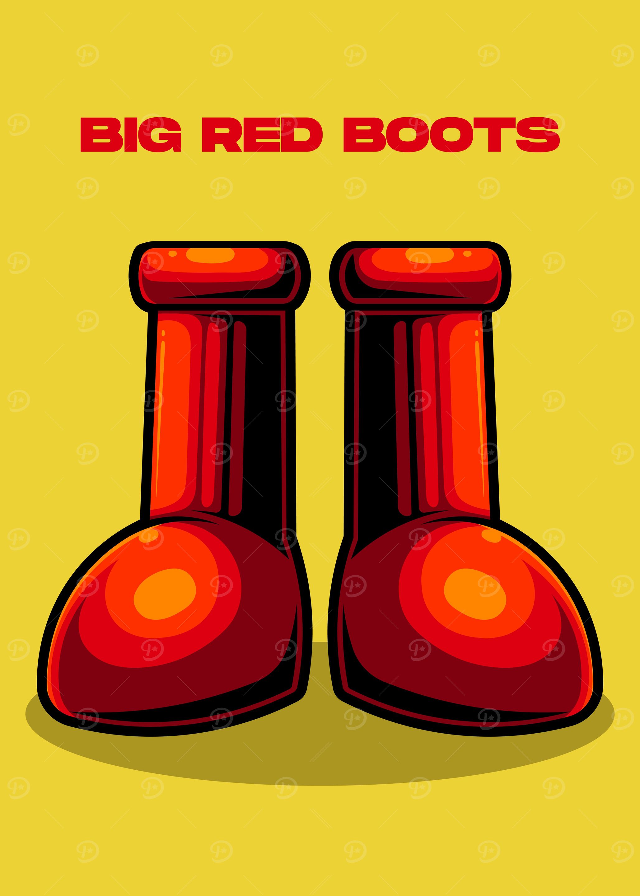 Big Red Shoes
