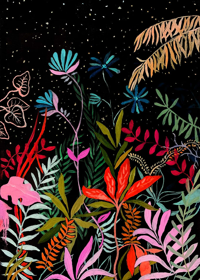 Bright Floral Illustration