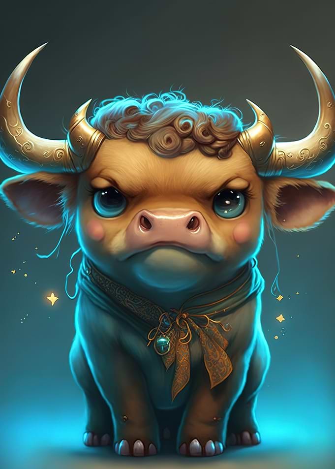 cute bull
