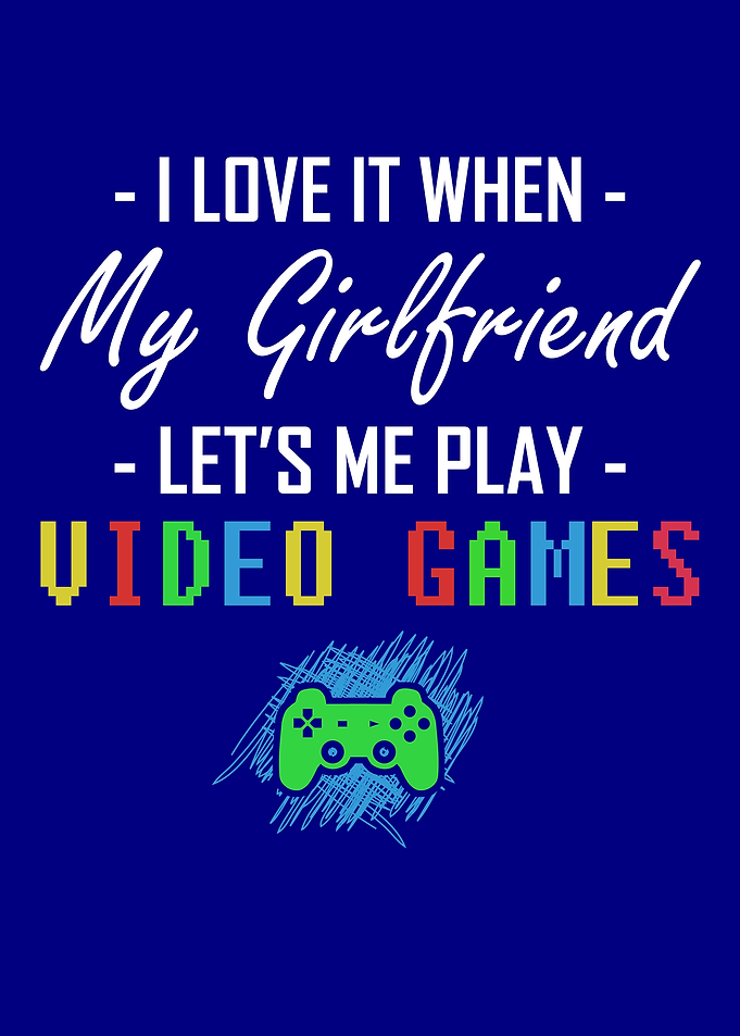 Girl Let me play videogame
