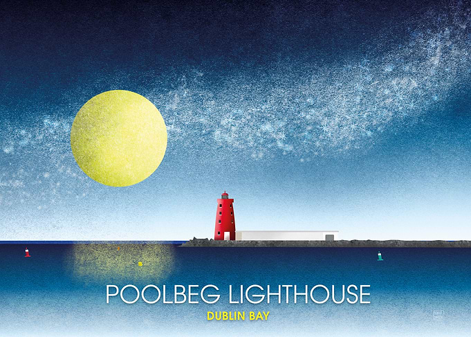 Dublin Poolbeg lighthouse