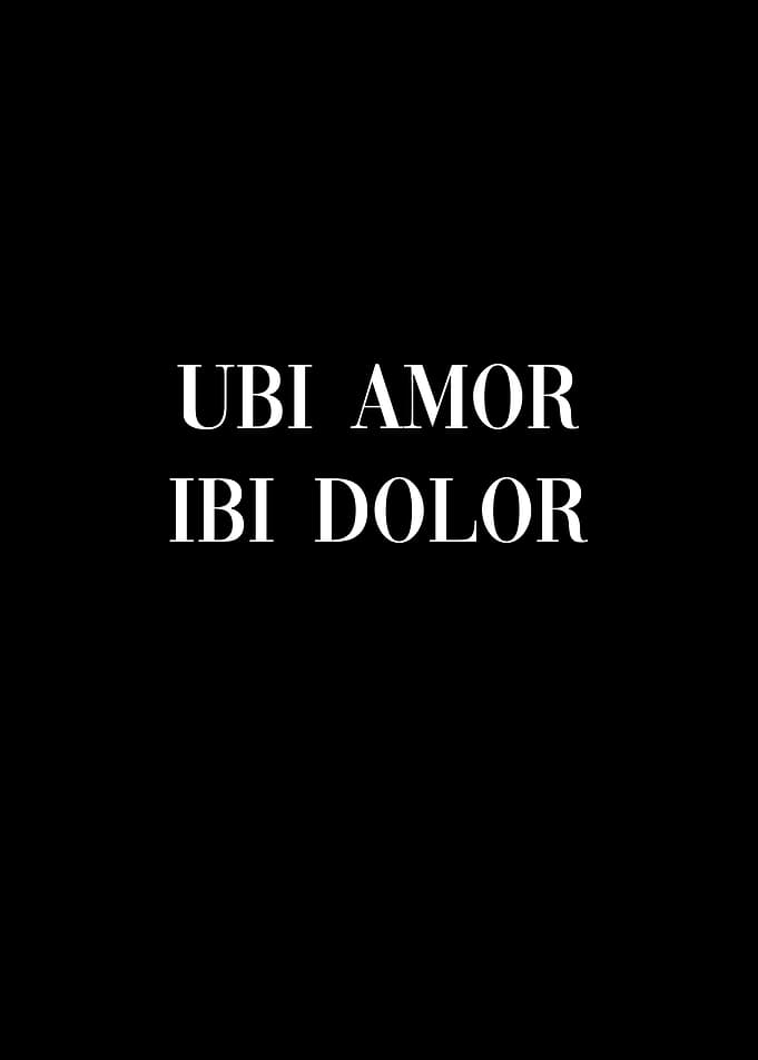 Latin Quote Love Pain