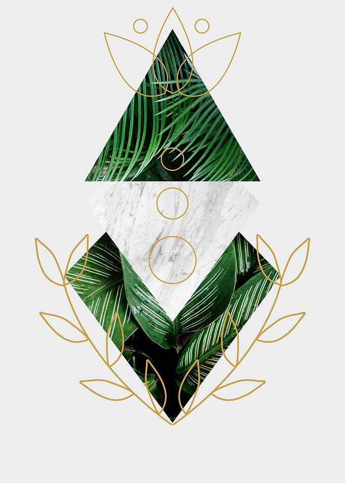 Gemotetric leaves design