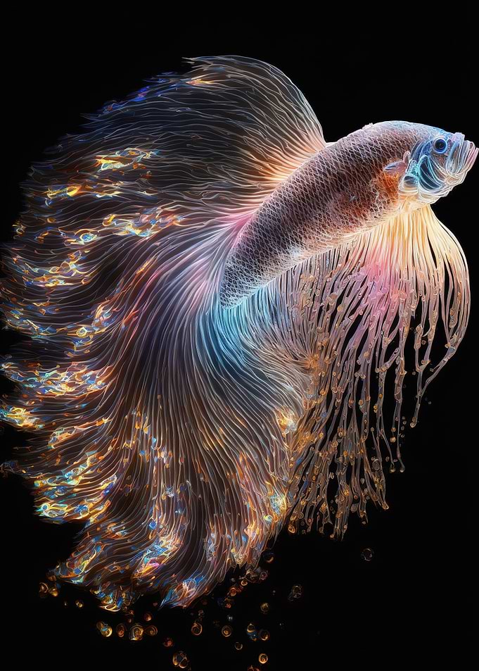 betta fish colorful