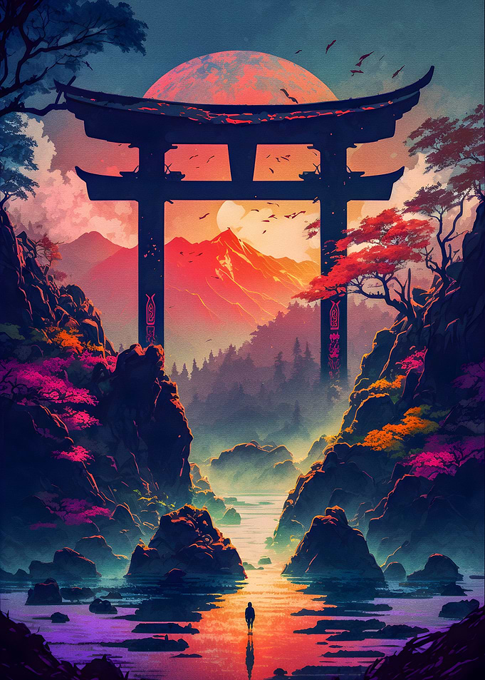 Japanese iconic