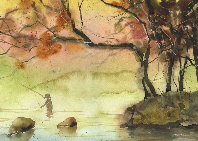 Landscape painting art