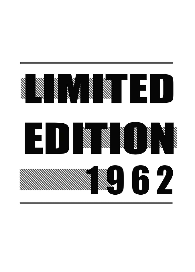 Limited Edition 1962