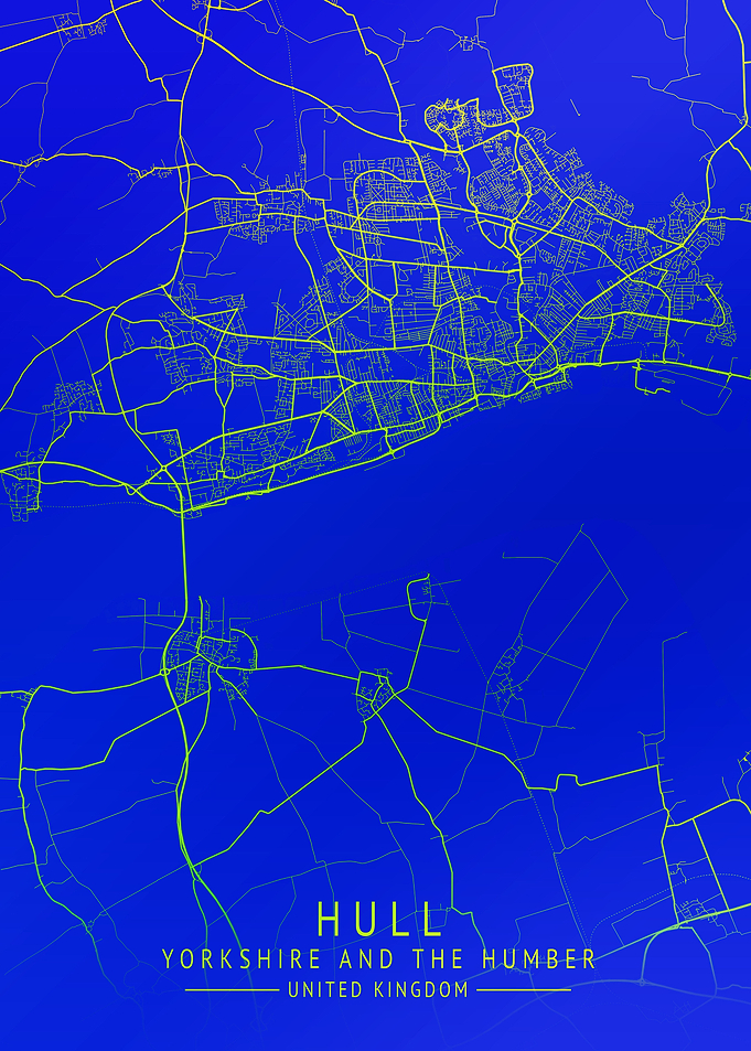 Hull and Humber City Map