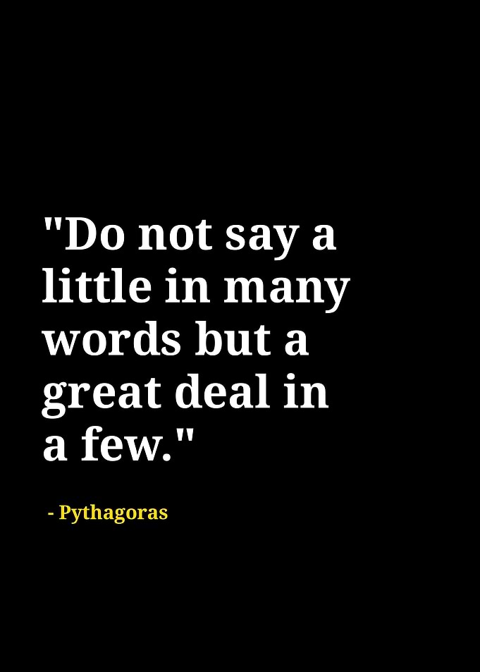 pythagoras quote