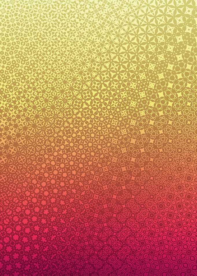 Gradient abstract pattern