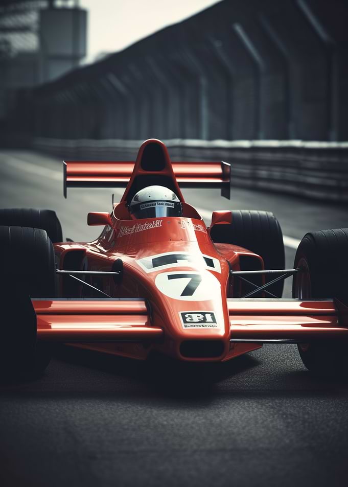 Vintage F1 Ferrari