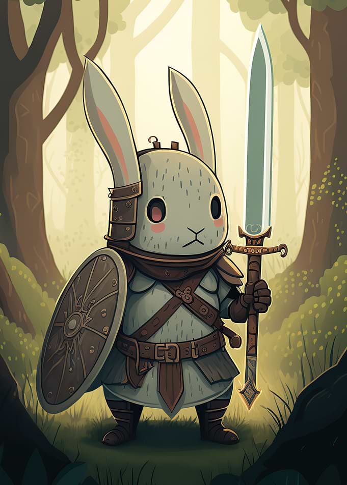 Warrior rabbit