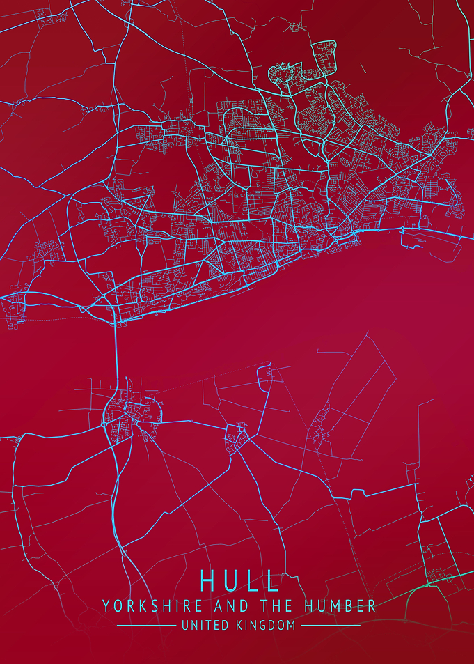 Hull and Humber City Map