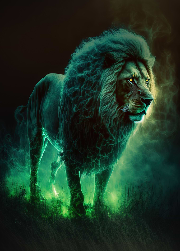 galaxy lion