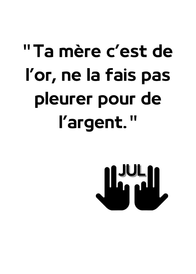 Jul punchline