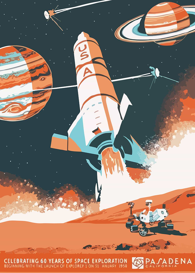 rocket to mars