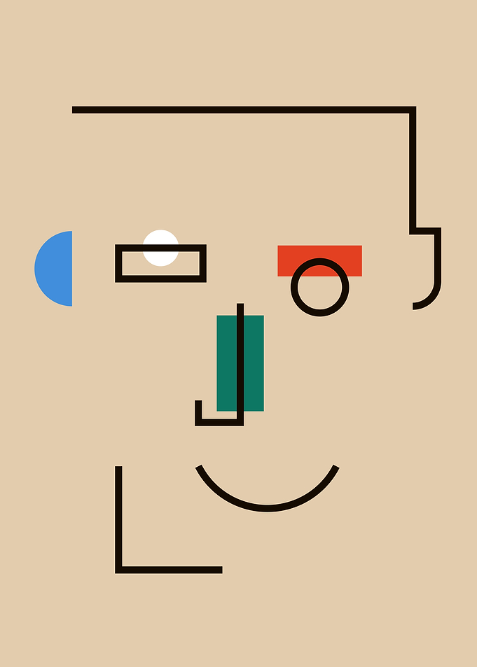 Geometric portrait