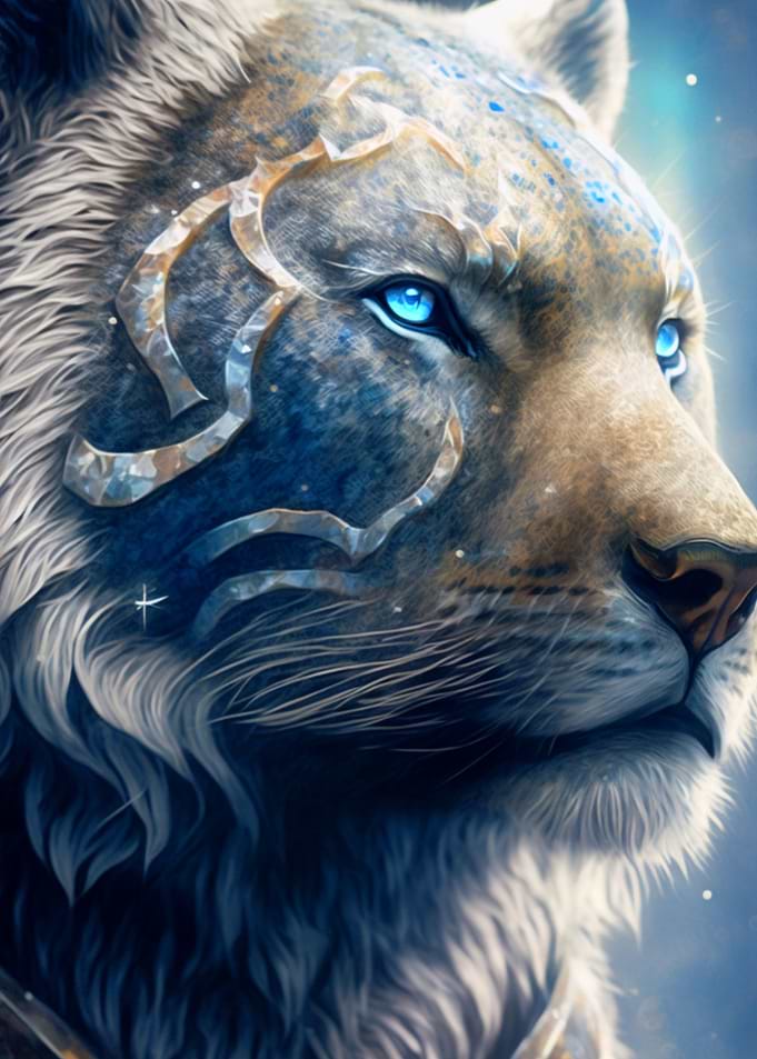 tiger blue crystal