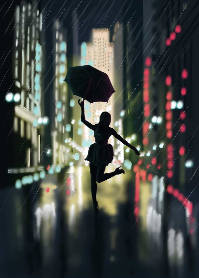 Rainy night