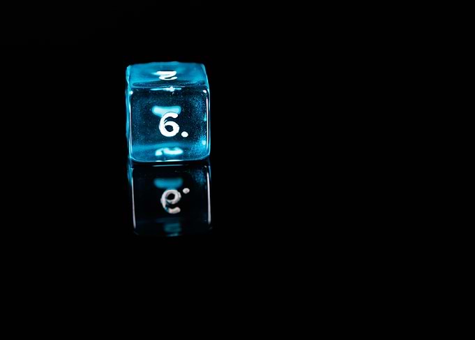 Dice for board game