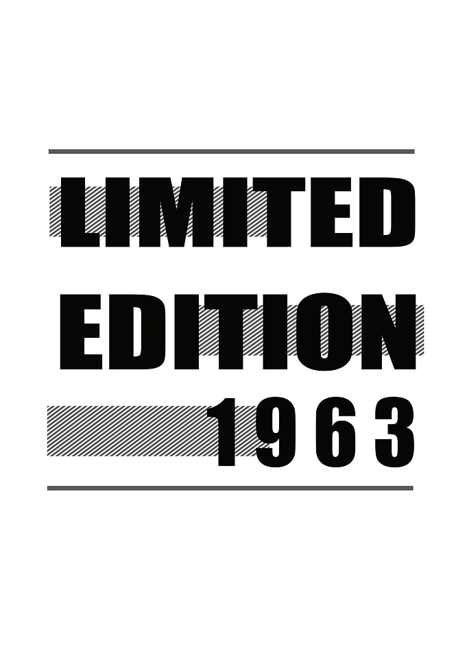 Limited Edition 1963